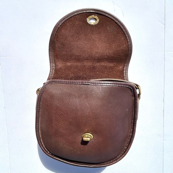 Vintage Coach Watson bag in Mahogany with brass, #9981 - Picture 10 of 12